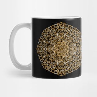 Gold Gradient Mandala Mug